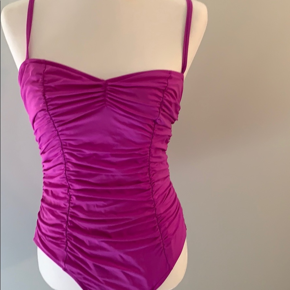 Ladies one piece Pink swimsuit